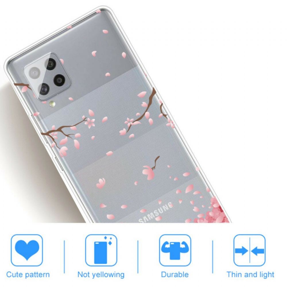 Kryt Na Samsung Galaxy A42 5G Kvetoucí Větve