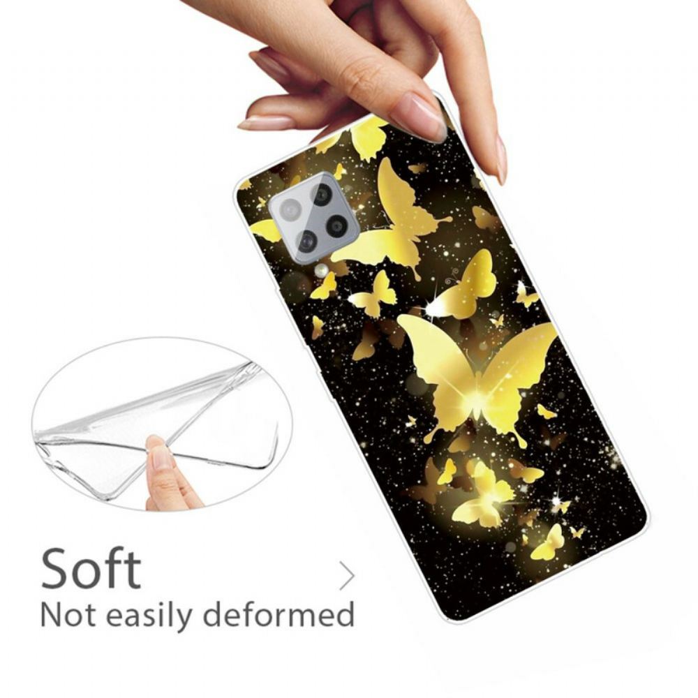 Kryt Na Samsung Galaxy A42 5G Motýli Motýli