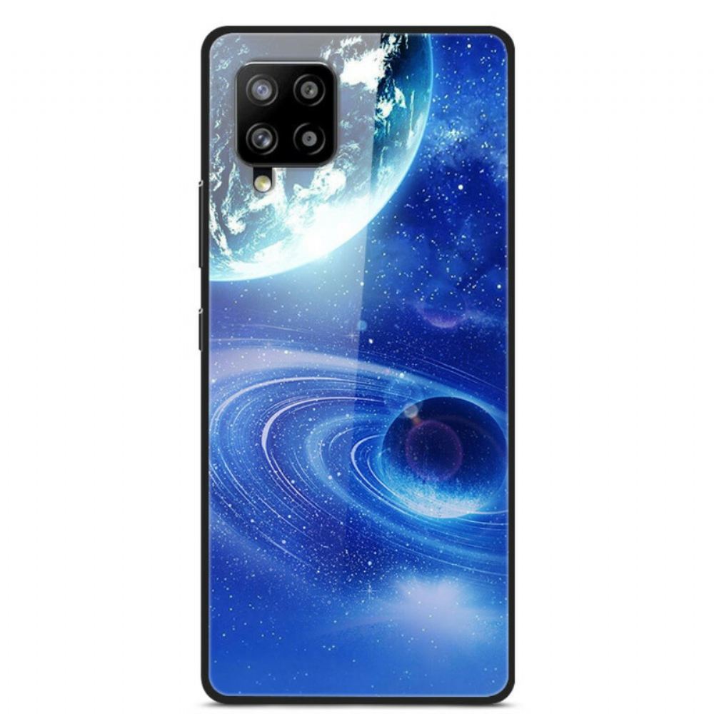 Kryt Na Samsung Galaxy A42 5G Skleněné A Silikonové Planety