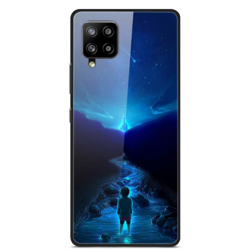 Kryty Na Mobil Na Samsung Galaxy A42 5G Skleněné A Silikonové Sny O Planetách