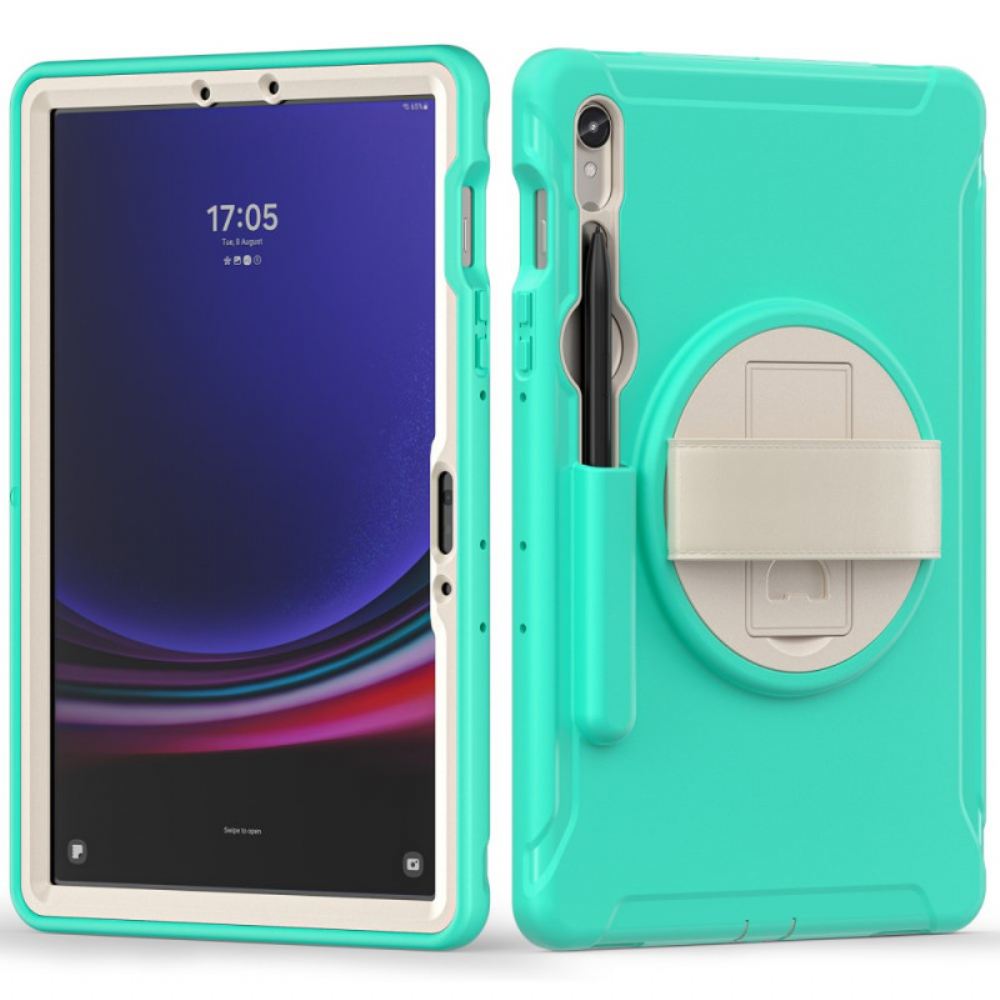 Kryt Samsung Galaxy Tab S9 Kryty Na Mobil Podpěrný Popruh A Držák Stylusu