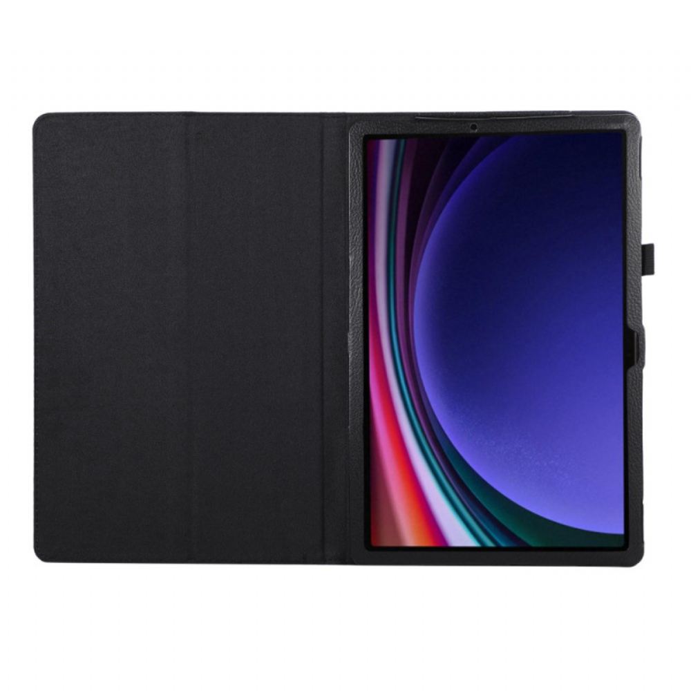 Pouzdro Samsung Galaxy Tab S9 Kožený Efekt