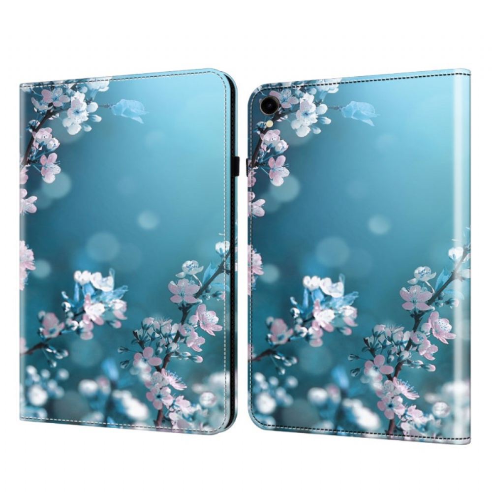 Pouzdro Samsung Galaxy Tab S9 Švestkové Květy