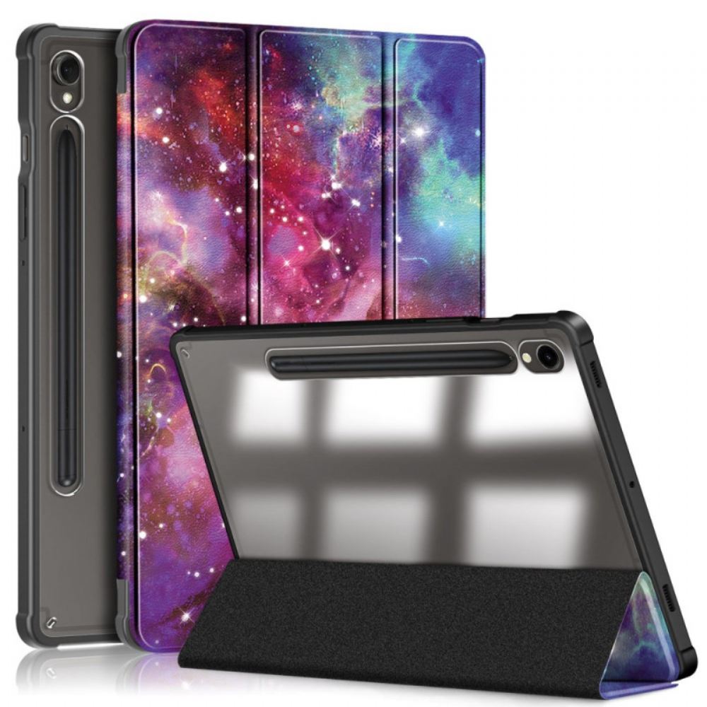 Samsung Galaxy Tab S9 Držák Dotykového Pera Galaxy Transparent Back