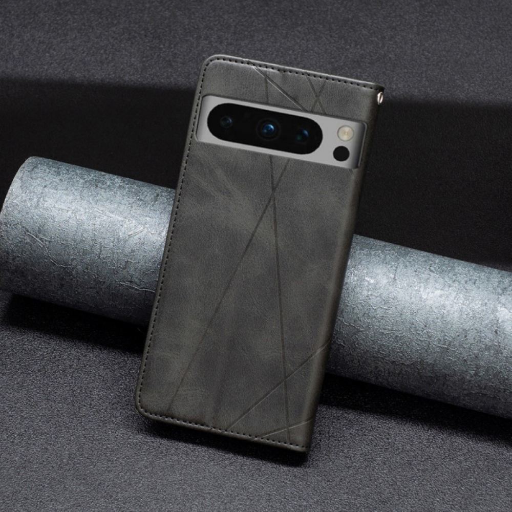 Kožené Pouzdro Folio Google Pixel 8 Pro Diamanty