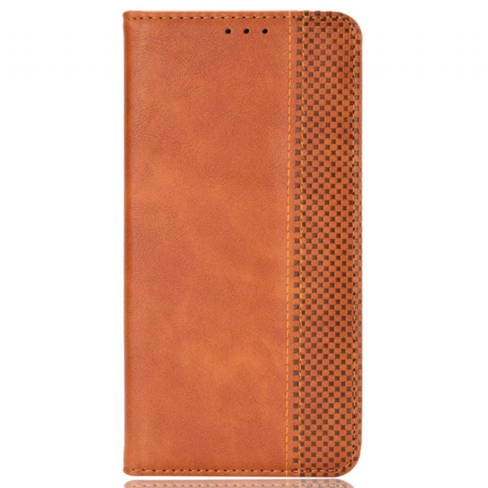 Kožené Pouzdro Folio Google Pixel 8 Pro Retro Stylový