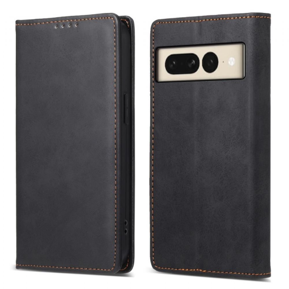 Kožené Pouzdro Folio Google Pixel 8 Pro Rfid Vlnový Chránič