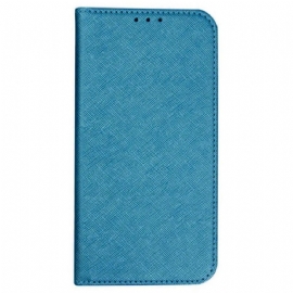 Kožené Pouzdro Folio Google Pixel 8 Pro Tkaný Styl