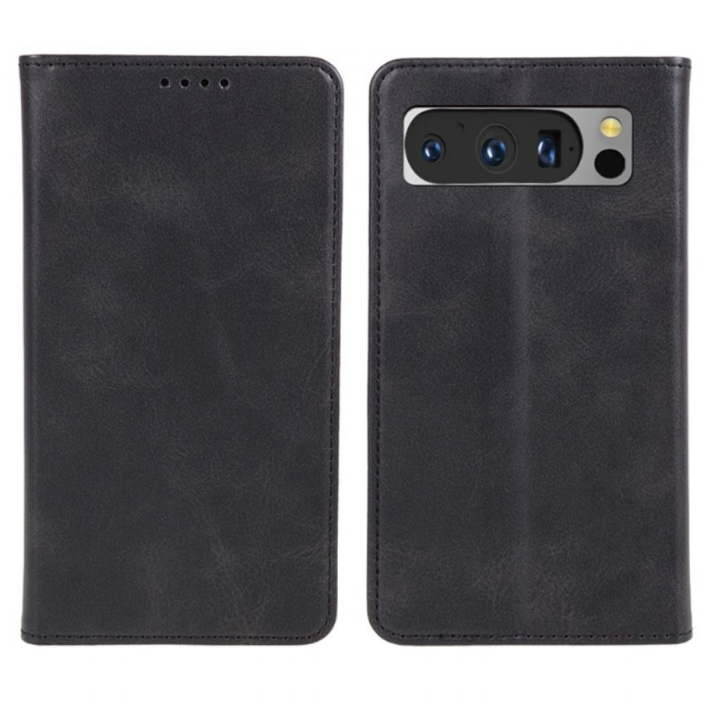 Kožené Pouzdro Folio Google Pixel 8 Pro Vintage Styl