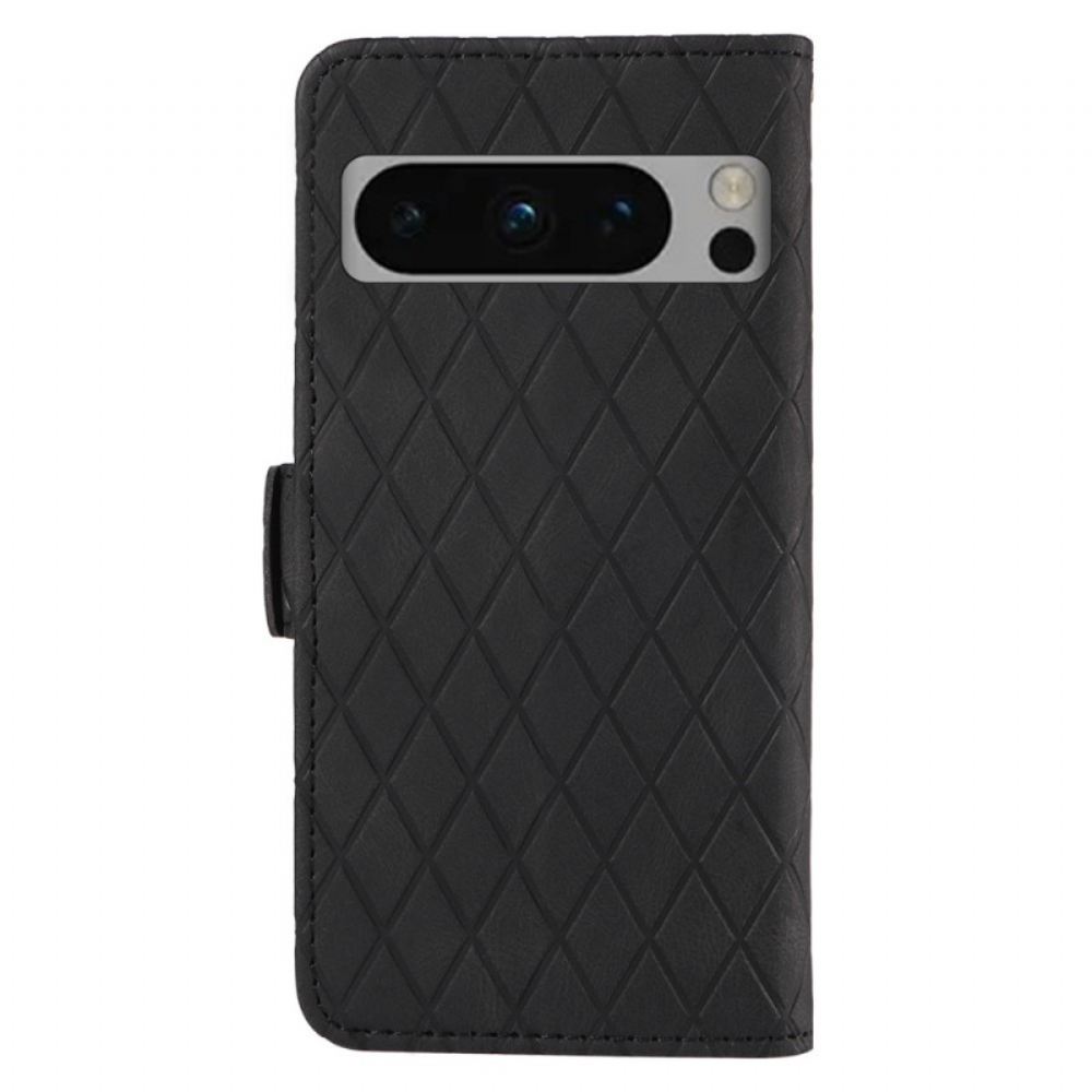 Kožený Kryt Google Pixel 8 Pro Diamanty