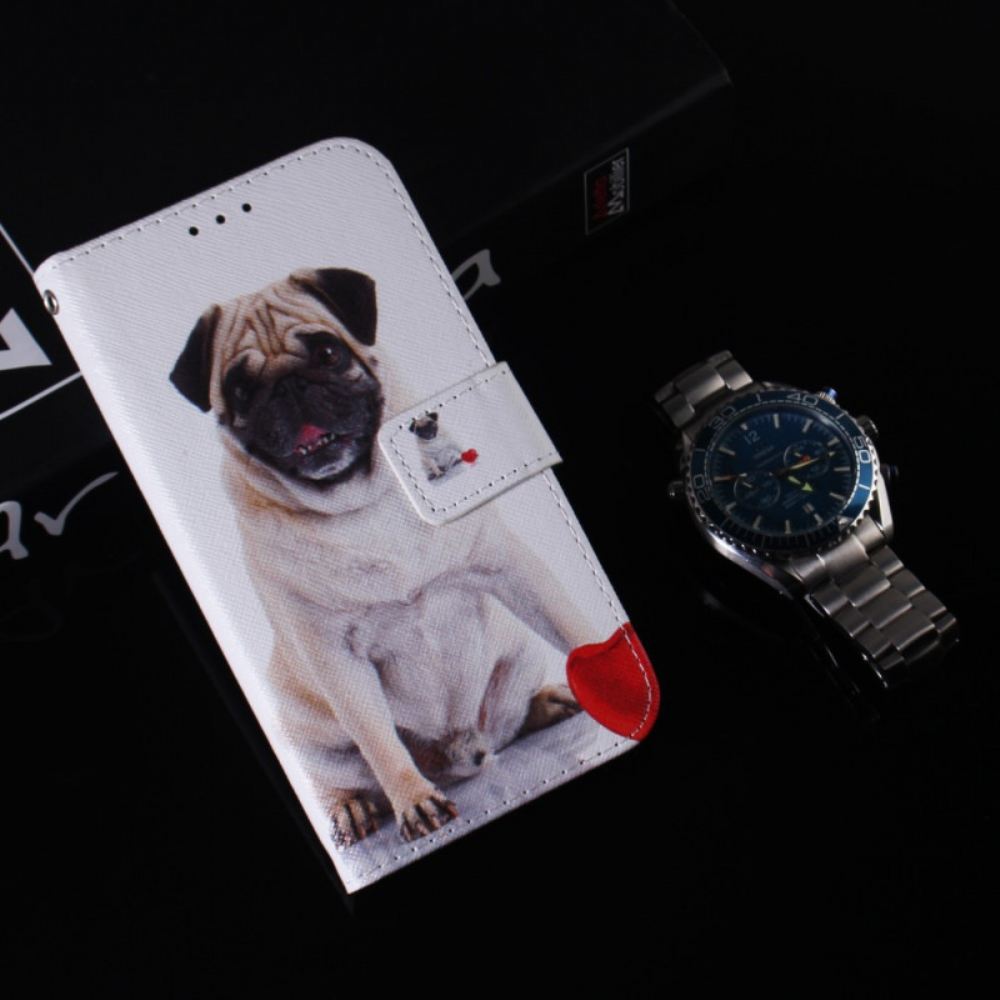 Kožený Kryt Google Pixel 8 Pro Mops Pes