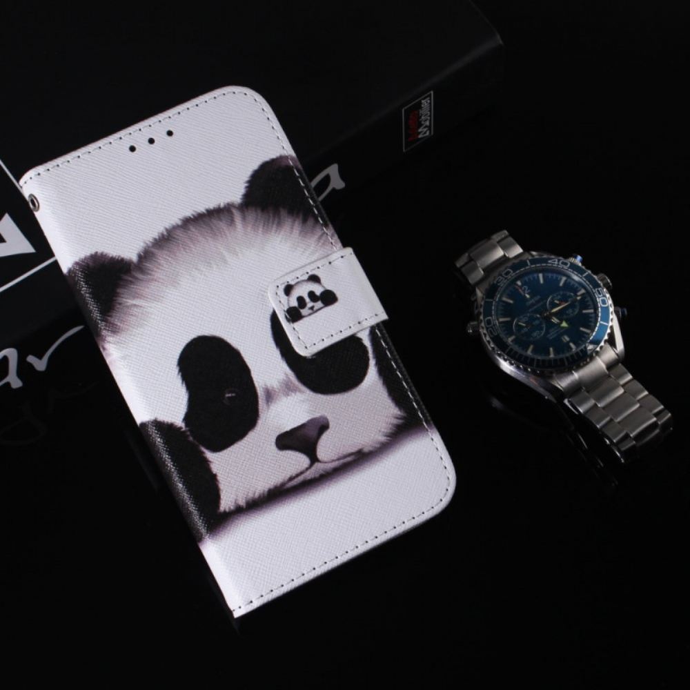 Kožený Kryt Google Pixel 8 Pro Panda Tvář