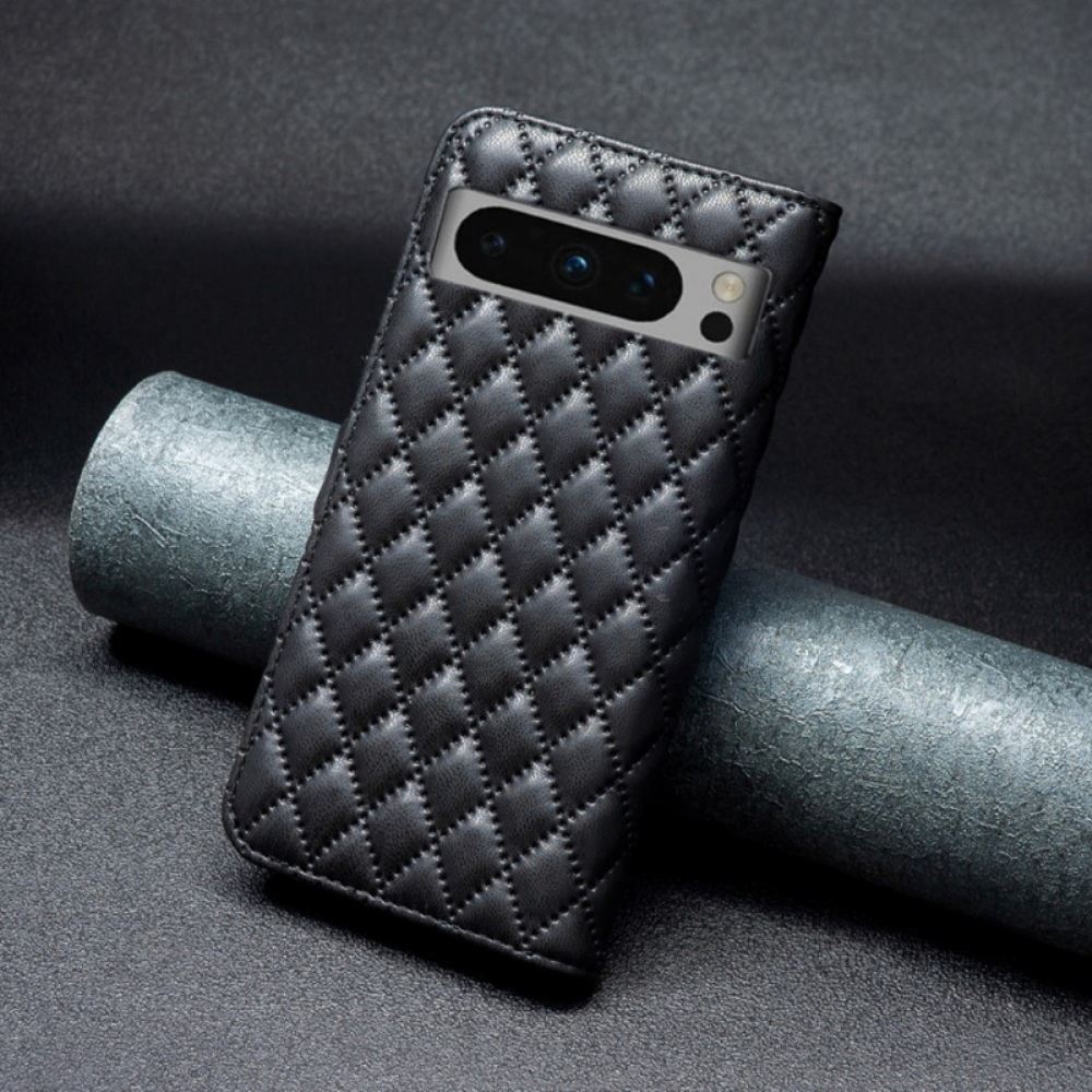 Kožený Kryt Google Pixel 8 Pro Prošívané