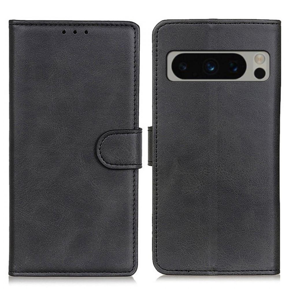 Kožený Kryt Google Pixel 8 Pro Umělá Kůže