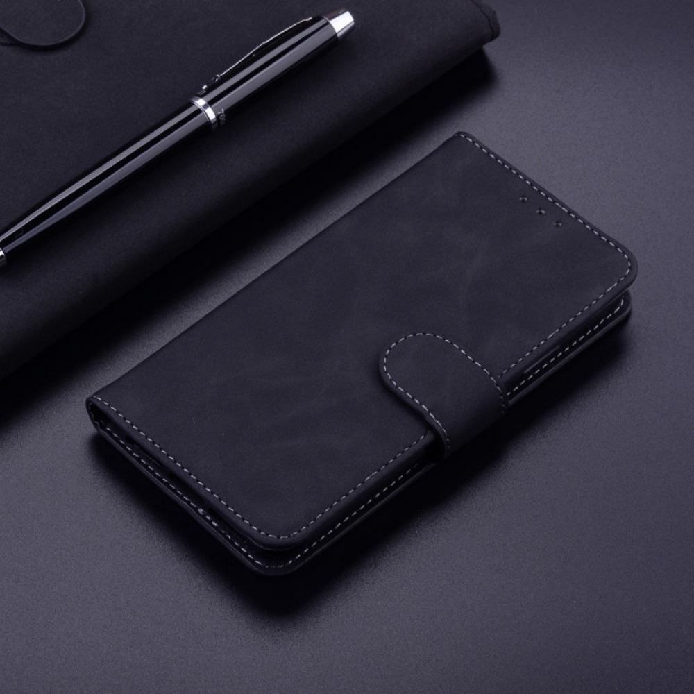 Kožený Kryt Google Pixel 8 Pro Viditelné Švy