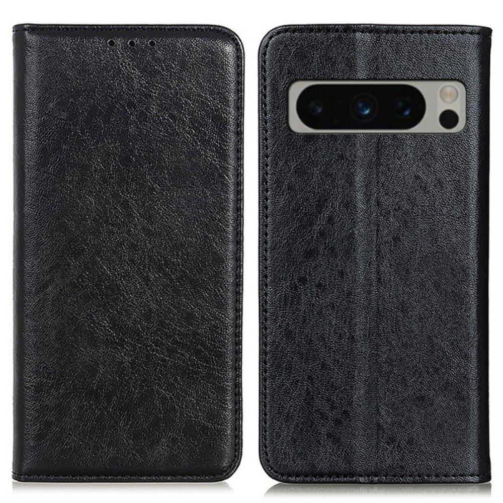 Kožený Kryt Na Google Pixel 8 Pro Imitace Kůže