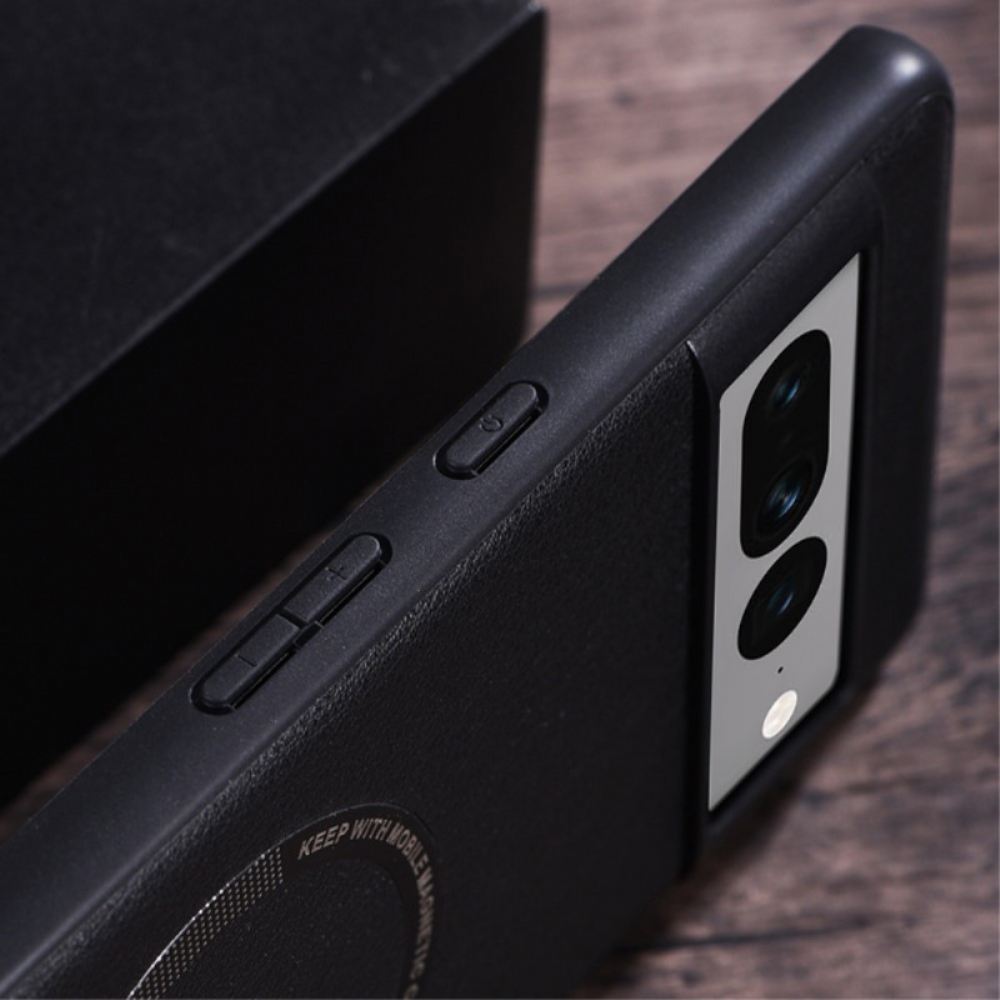 Kryt Google Pixel 8 Pro Kožený Styl Kompatibilní S Magsafe