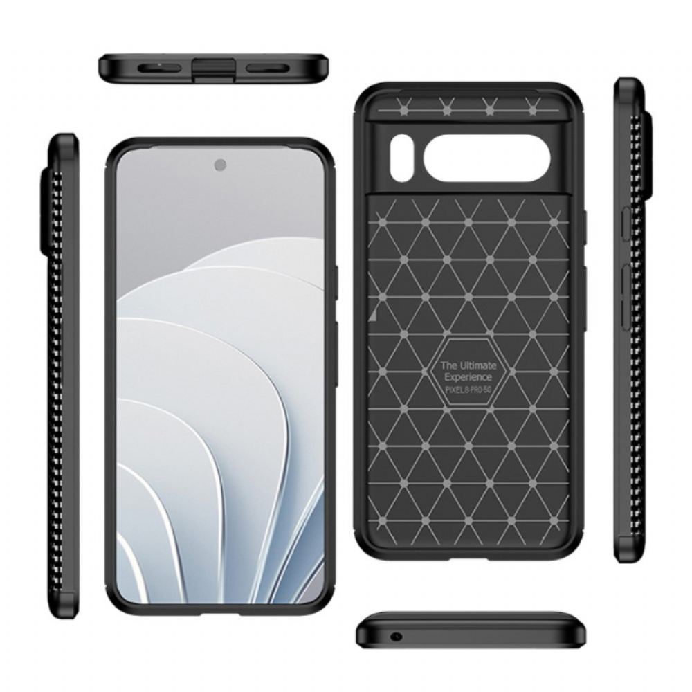 Kryt Google Pixel 8 Pro Kryty Na Mobil Flexibilní Uhlíkové Vlákno