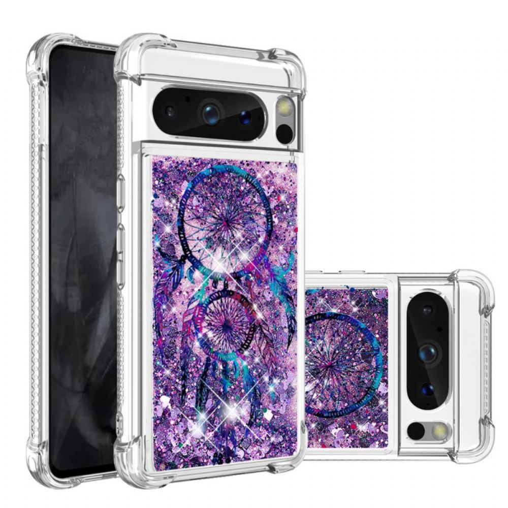 Kryt Google Pixel 8 Pro Kryty Na Mobil Třpytky Lapače Snů