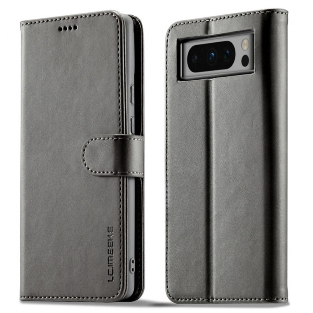 Peněženková Pouzdra Google Pixel 8 Pro Kryty Na Mobil Kožený Styl C.imeeke