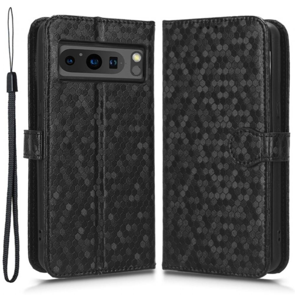 Peněženková Pouzdra Google Pixel 8 Pro Popruhové Body