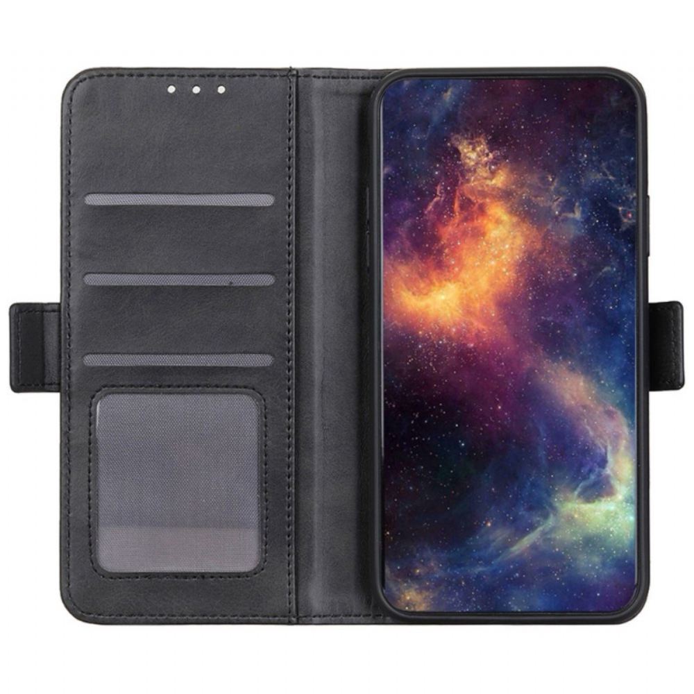 Kožený Kryt Oppo Reno 11 Pro 5g Dvojité Zapínání