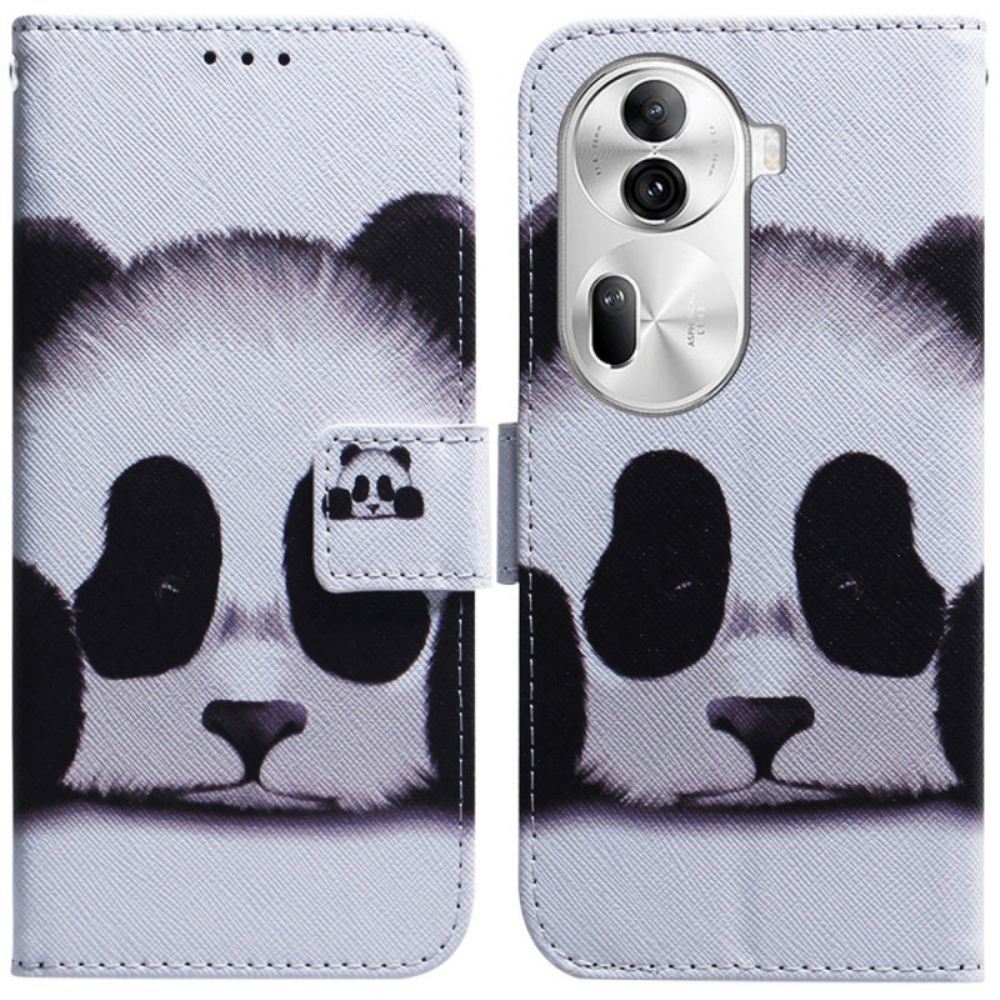 Kožený Kryt Oppo Reno 11 Pro 5g Panda