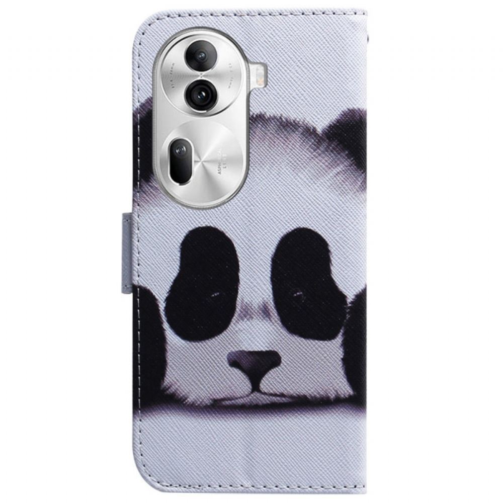 Kožený Kryt Oppo Reno 11 Pro 5g Panda