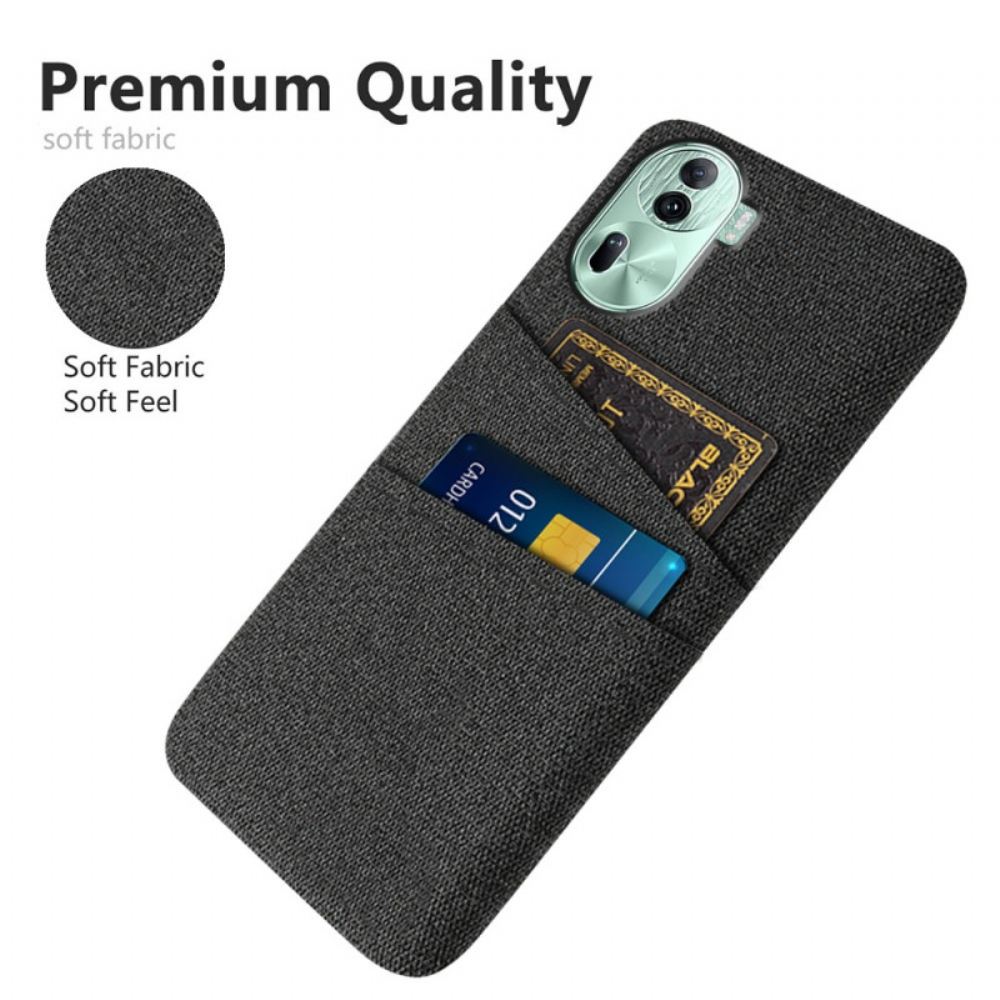 Kryt Na Oppo Reno 11 Pro 5g Fabric Card Holder