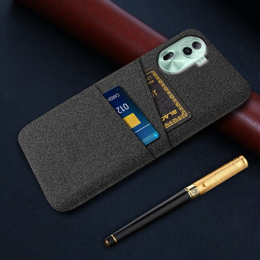 Kryt Na Oppo Reno 11 Pro 5g Fabric Card Holder