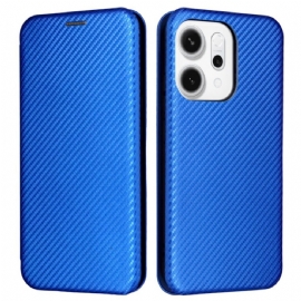 Kožené Pouzdro Oppo Reno 14 5g Uhlíkové Vlákno