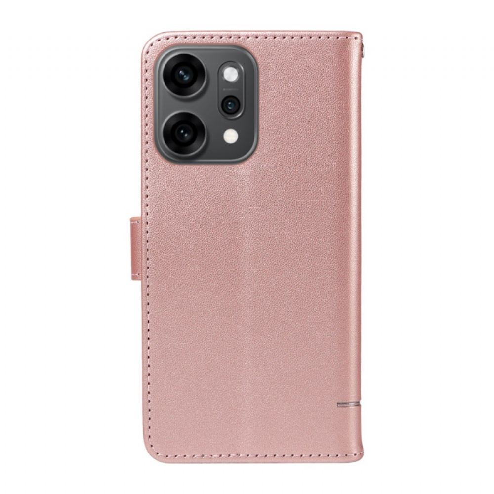 Kožený Kryt Oppo Reno 14 5g Kočka