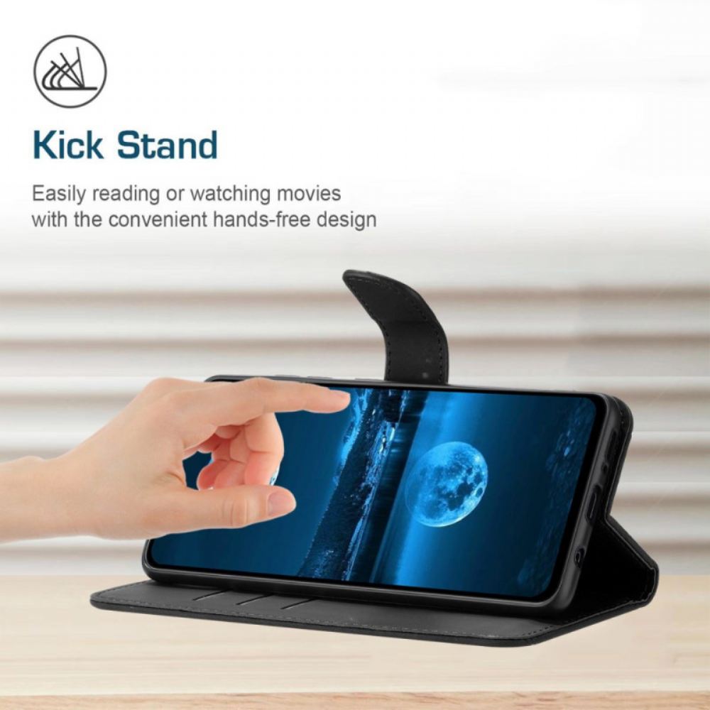 Kožený Kryt Oppo Reno 14 5g Linky A Pruhy