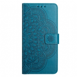 Kožený Kryt Oppo Reno 14 5g Rytá Mandala