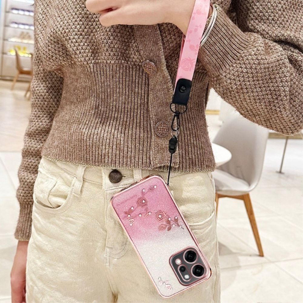 Kryt Oppo Reno 14 5g Květiny A Kamínky