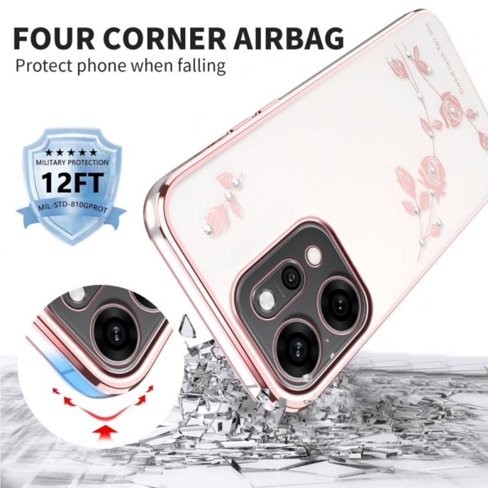 Kryt Oppo Reno 14 5g Květiny Kadem