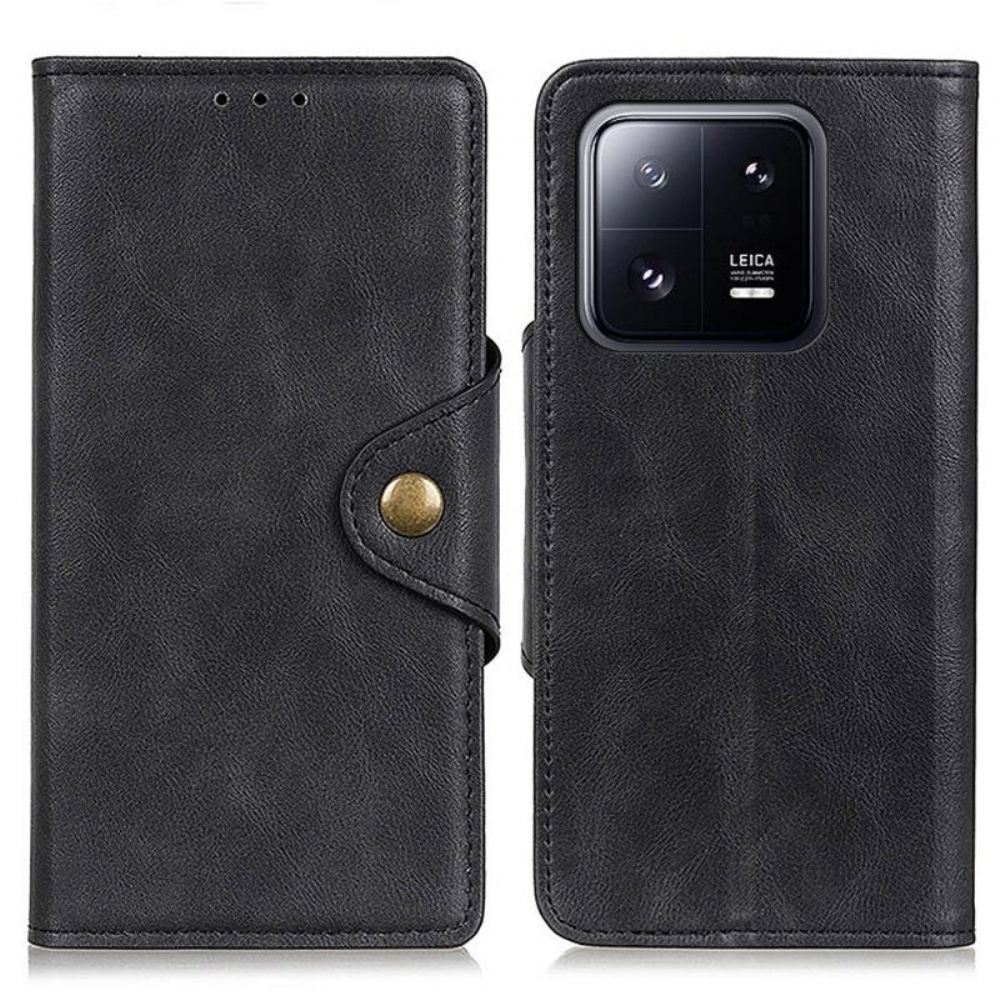 Flipové Pouzdro Na Xiaomi 13 Pro Magnetické Tlačítko