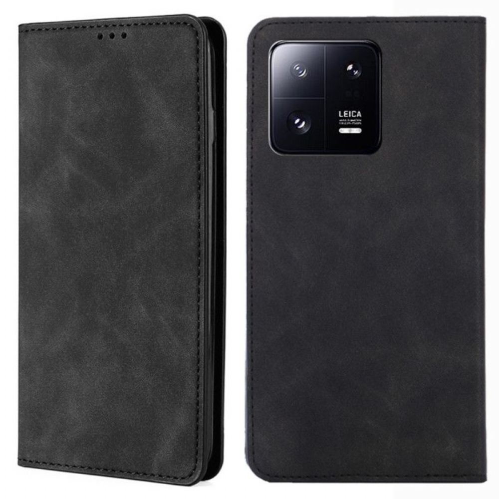 Kryty Na Mobil Na Xiaomi 13 Pro Flipové Pouzdro Skin Touch