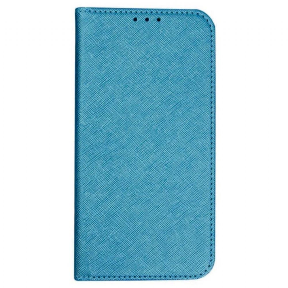 Kožené Pouzdro Oppo Reno 11f 5g Kryty Na Mobil Křížová Textura