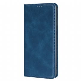 Kožené Pouzdro Oppo Reno 11f 5g Semišový Styl