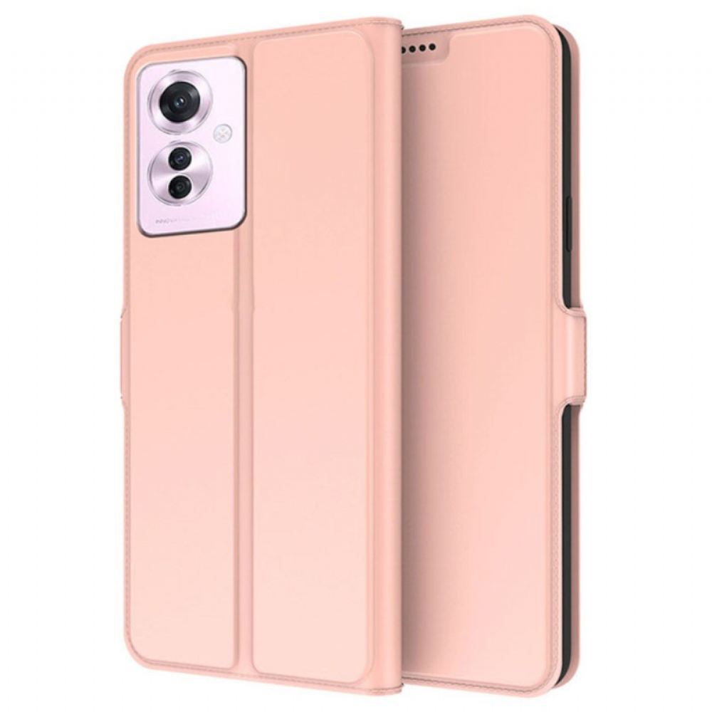 Kožený Kryt Oppo Reno 11f 5g Držitel Karty