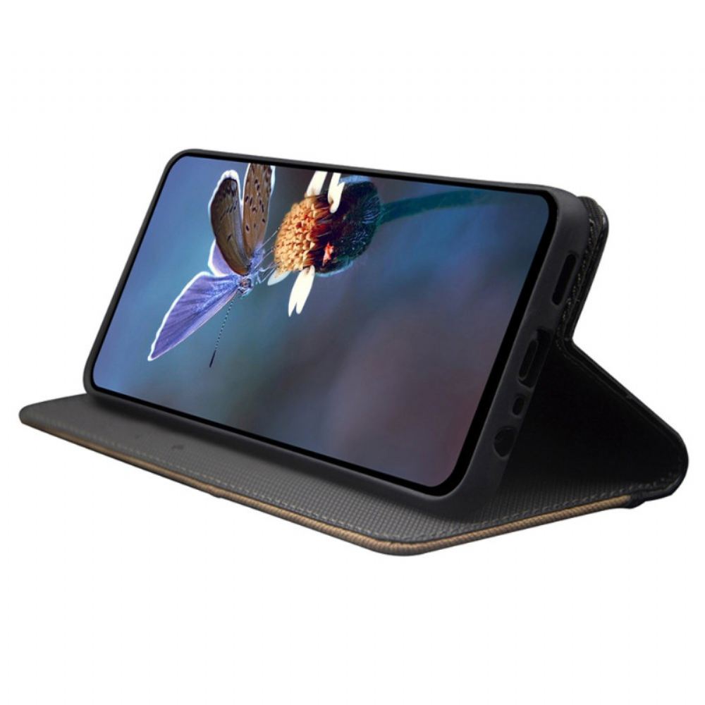 Kožený Kryt Oppo Reno 11f 5g Dvoubarevný Idewei