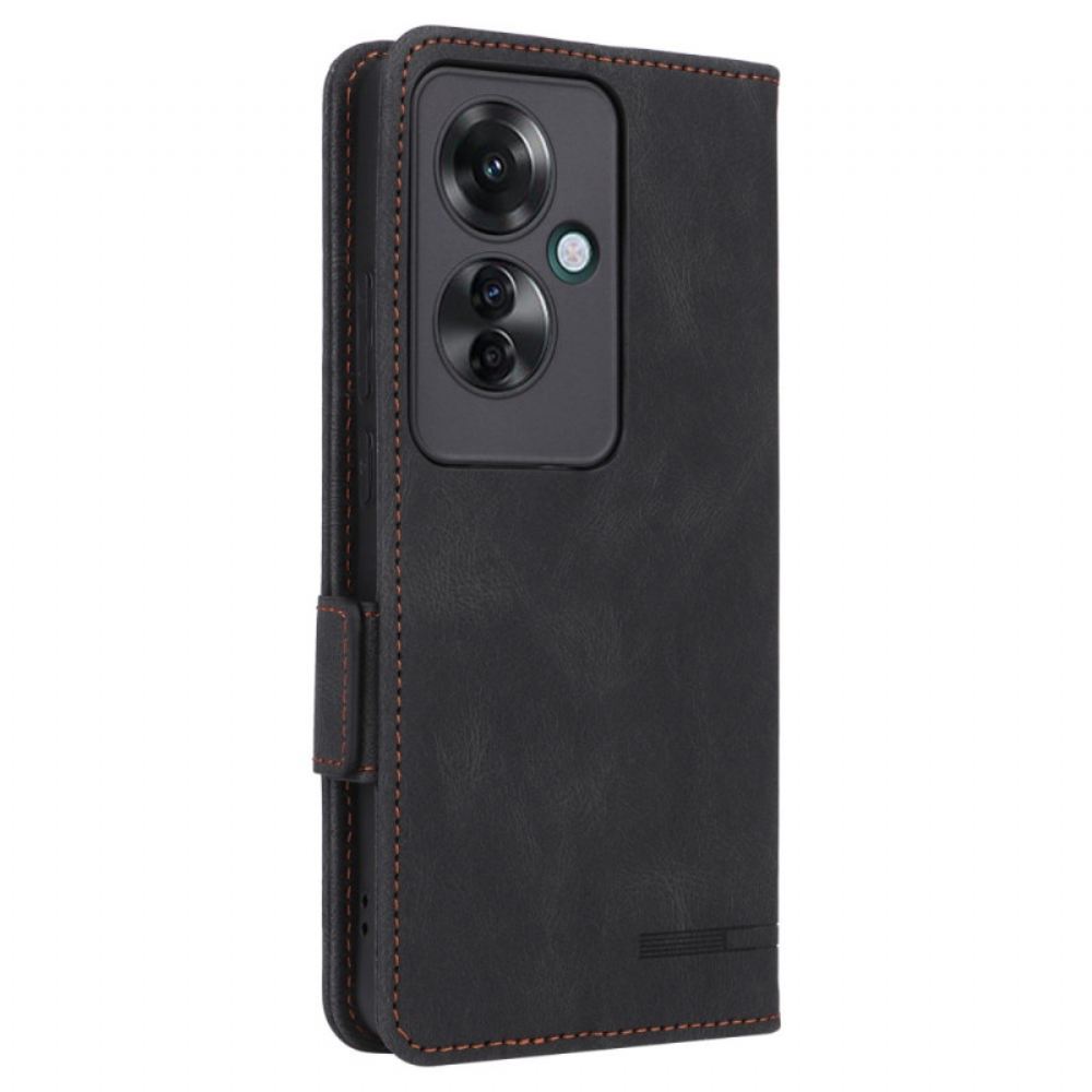 Kožený Kryt Oppo Reno 11f 5g Retro Design