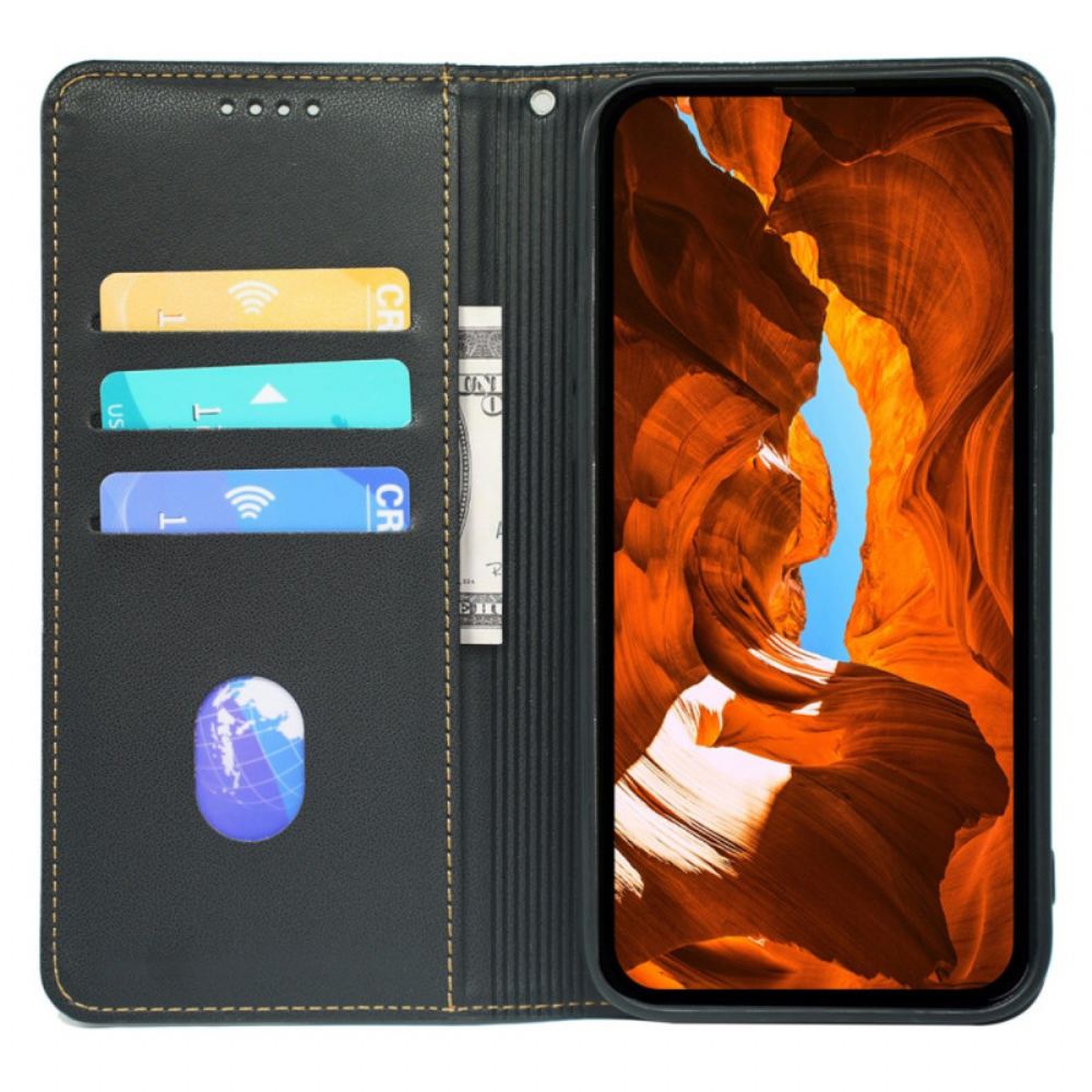 Kožené Pouzdro Folio Na Samsung Galaxy S26 Čtyřlístky