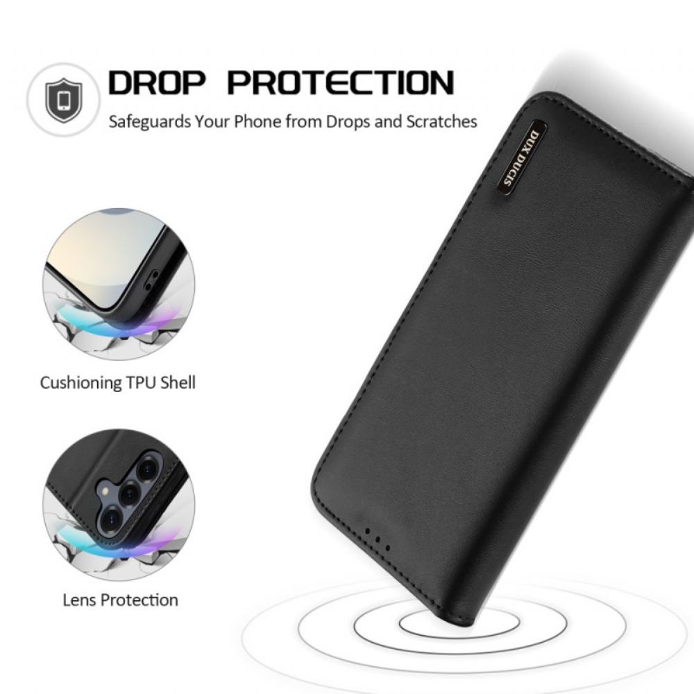 Kožené Pouzdro Samsung Galaxy S26 Kryty Na Mobil Série Hivo Dux Ducis