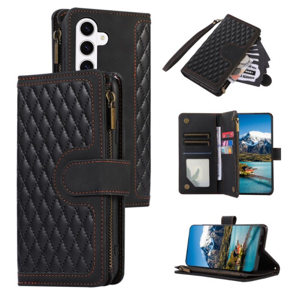 Kožený Kryt Samsung Galaxy S26 Peněženka S 9 Sloty Na Karty