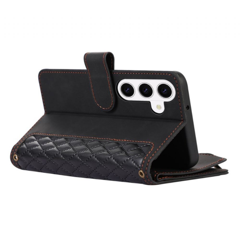 Kožený Kryt Samsung Galaxy S26 Peněženka S 9 Sloty Na Karty