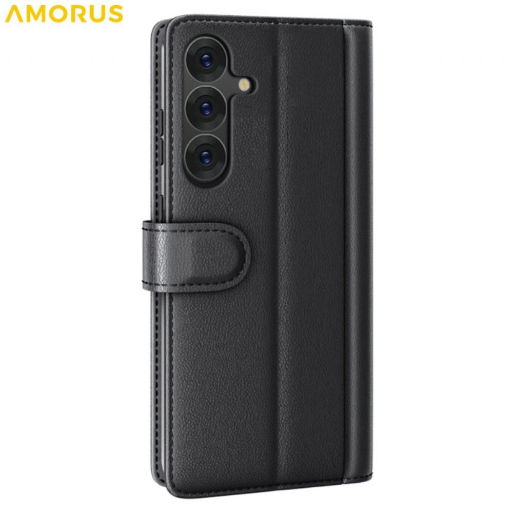 Kožený Kryt Samsung Galaxy S26 Pravá Kůže