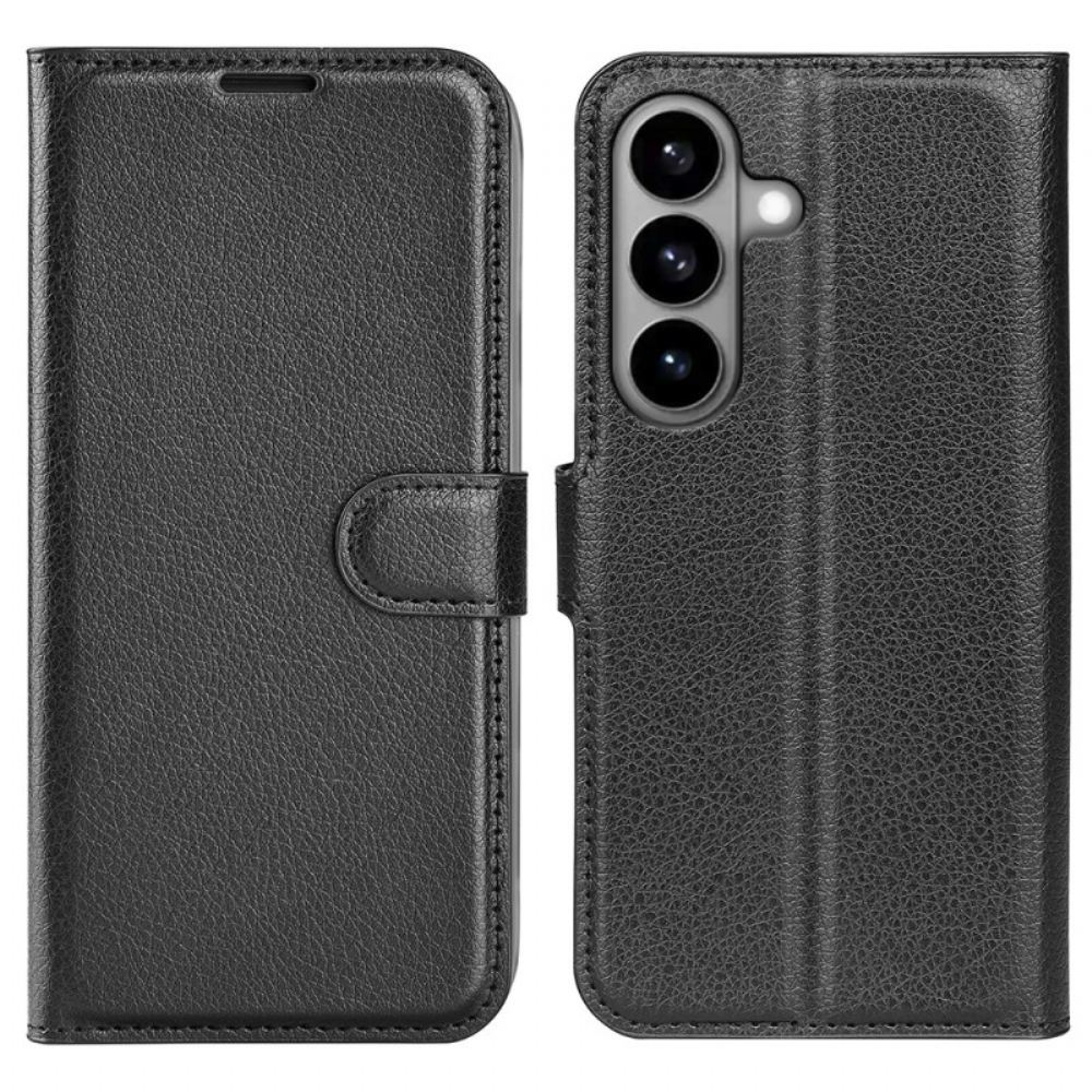 Kožený Kryt Samsung Galaxy S26 Umělá Kůže Liči