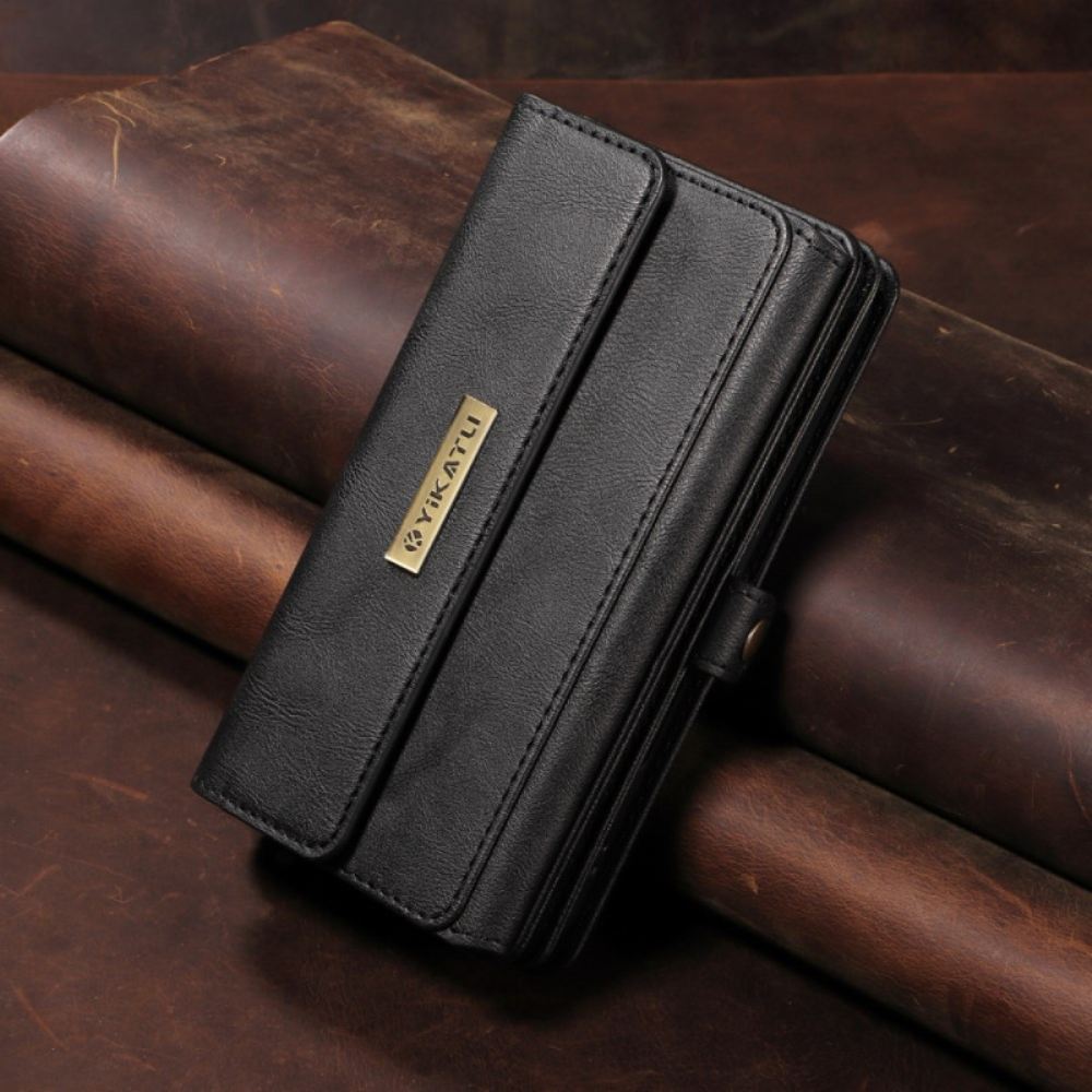 Kožený Kryt Samsung Galaxy S26 Vintage Yikatu Design